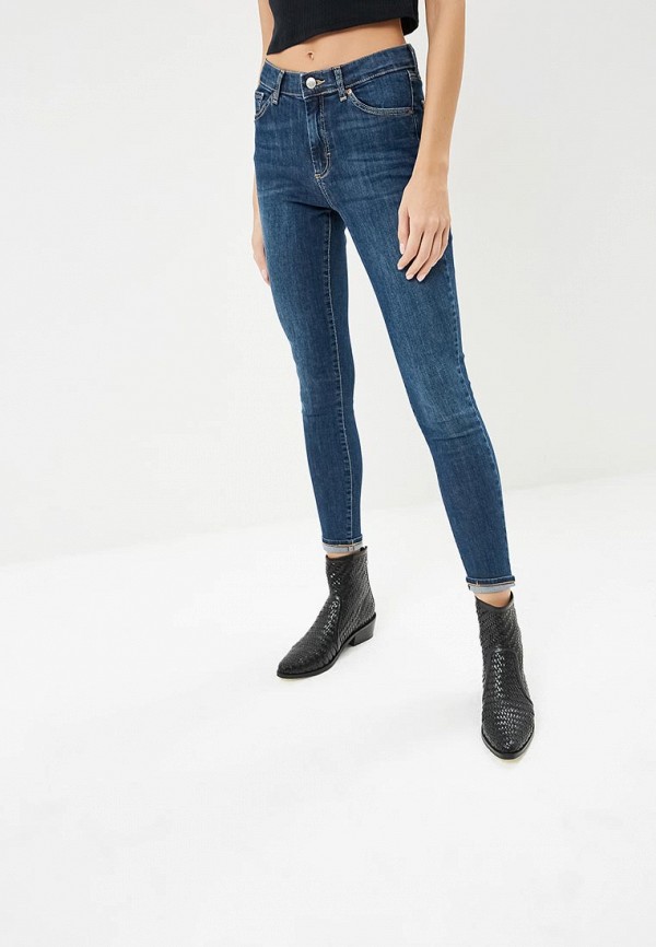 

Джинсы Topshop, Topshop TO029EWCYFZ7, Синий
