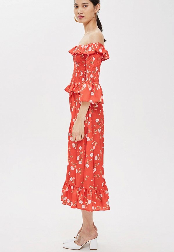 

Платье Topshop, Красный, Topshop TO029EWCYGK4