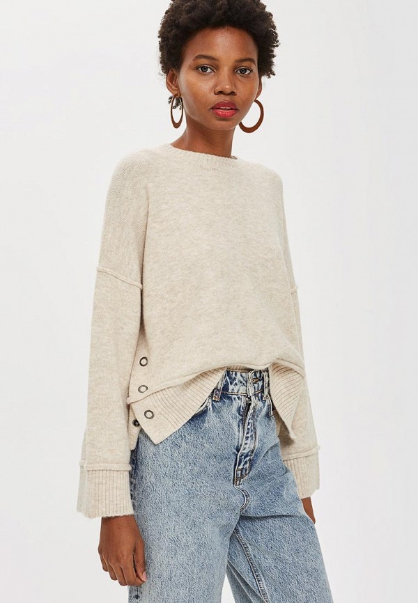 

Джемпер Topshop, Topshop TO029EWCYGM3, Бежевый