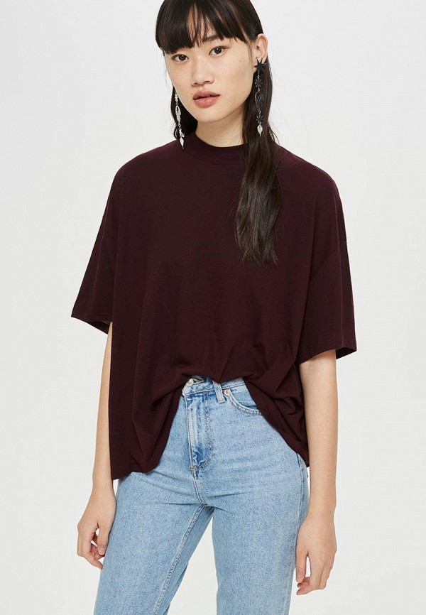 

Футболка Topshop, Бордовый