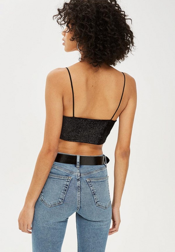 

Топ Topshop; Topshop TO029EWDBUI5, Черный