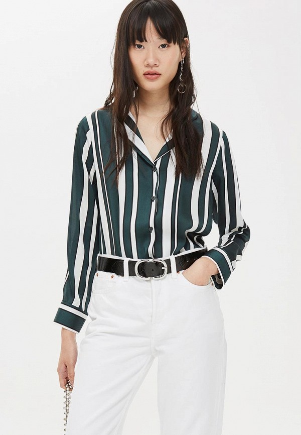 

Рубашка Topshop, Topshop TO029EWDBUK2, Зеленый