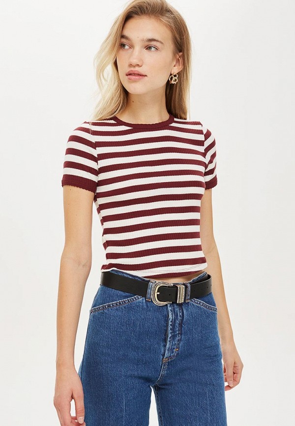 

Футболка Topshop, Бордовый