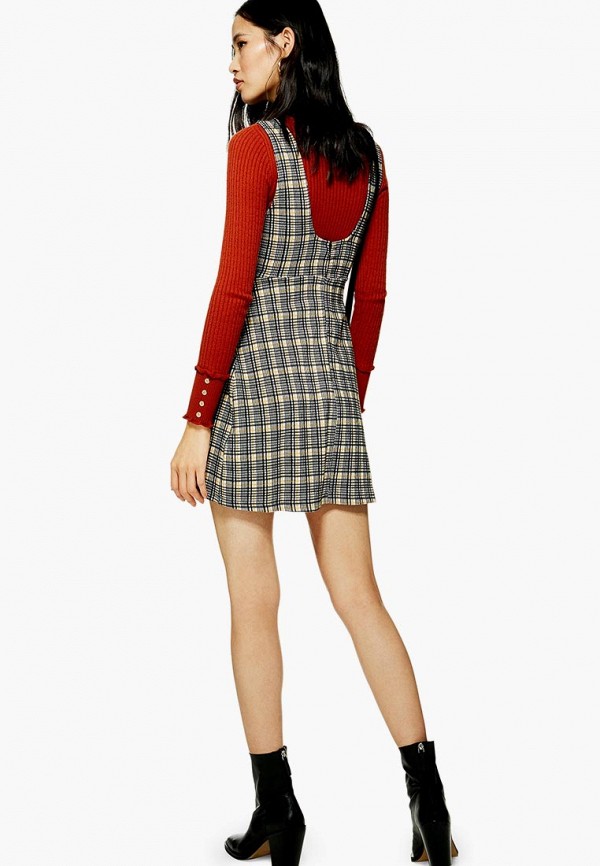 

Сарафан Topshop, Topshop TO029EWDHOS1, Серый