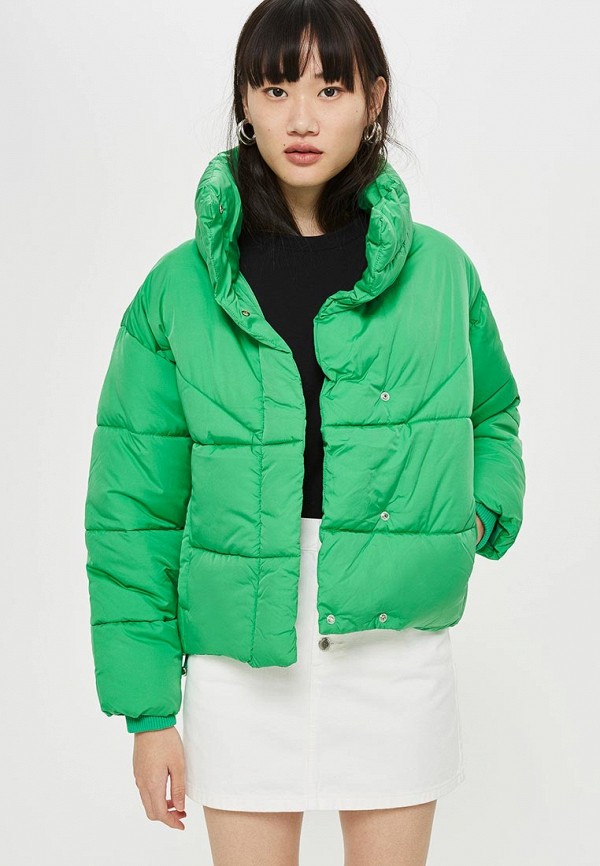 

Куртка утепленная Topshop, Topshop TO029EWDHOT0, Зеленый
