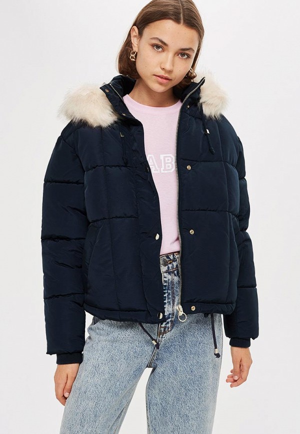 

Куртка утепленная Topshop, Синий