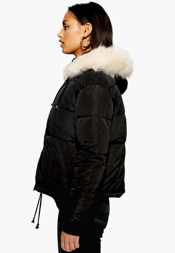 

Куртка утепленная Topshop; Topshop TO029EWDHOT2, Черный
