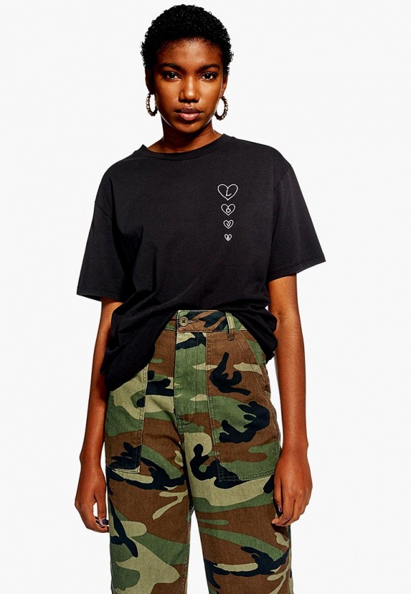 

Футболка Topshop, Черный