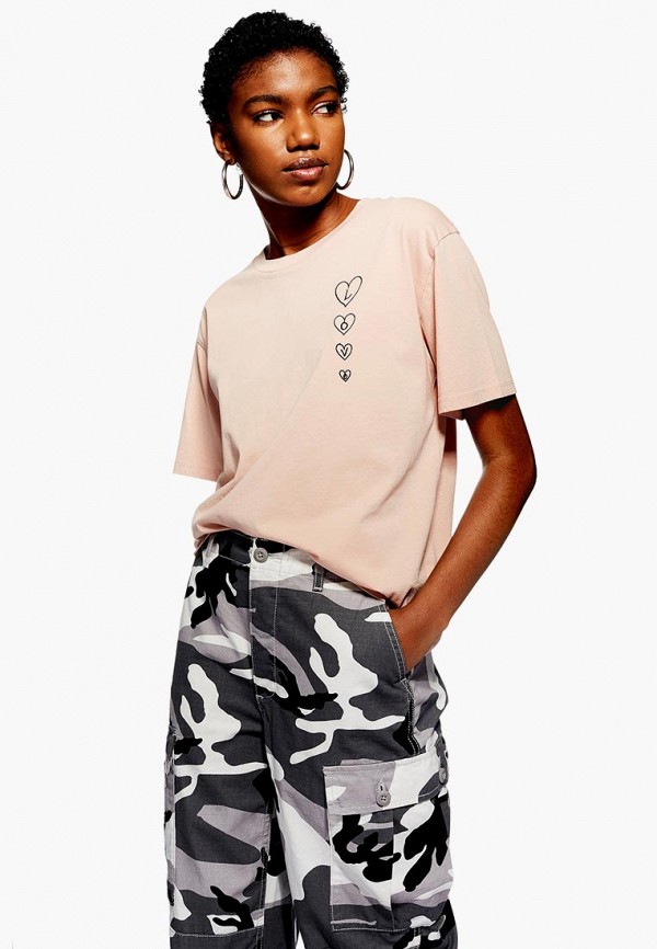 

Футболка Topshop, Розовый