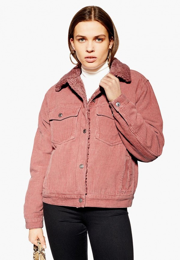 

Куртка утепленная Topshop, Розовый