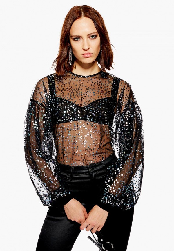

Блуза Topshop, Черный