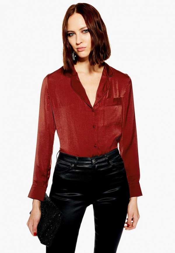 

Блуза Topshop, Красный