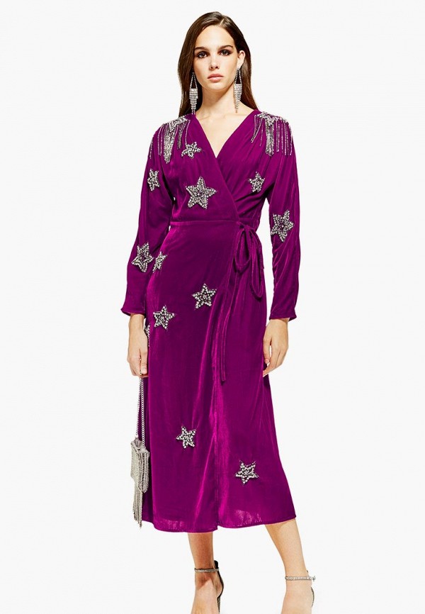 

Платье Topshop, Фиолетовый