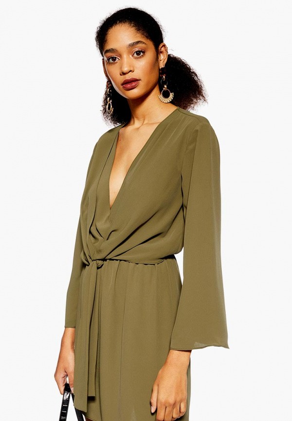 

Платье Topshop, Хаки