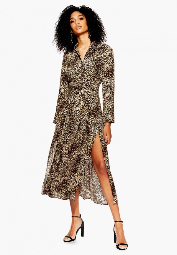 

Платье Topshop, Коричневый