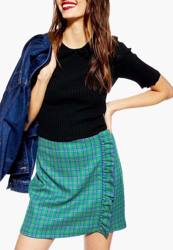 

Юбка Topshop, Бирюзовый