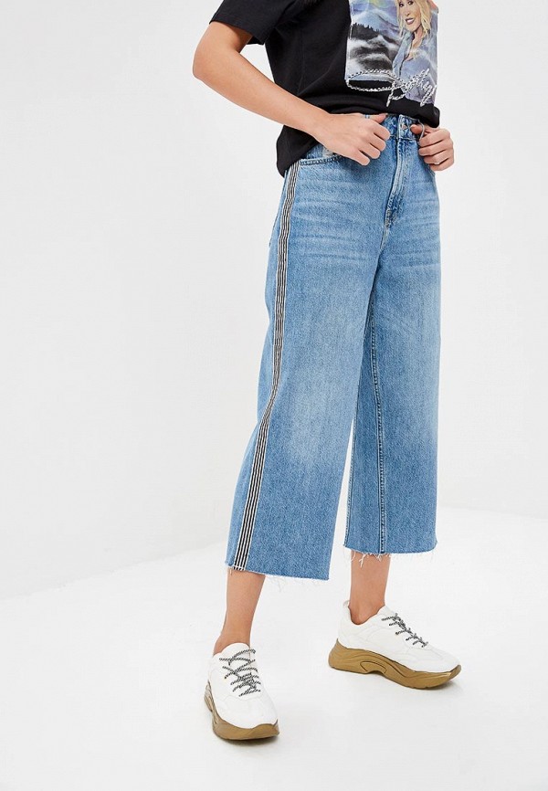 

Джинсы Topshop, CROP, Голубой