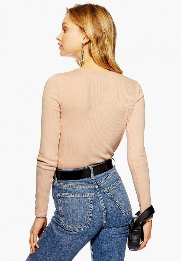 

Лонгслив Topshop, Topshop TO029EWDTQN2, Бежевый