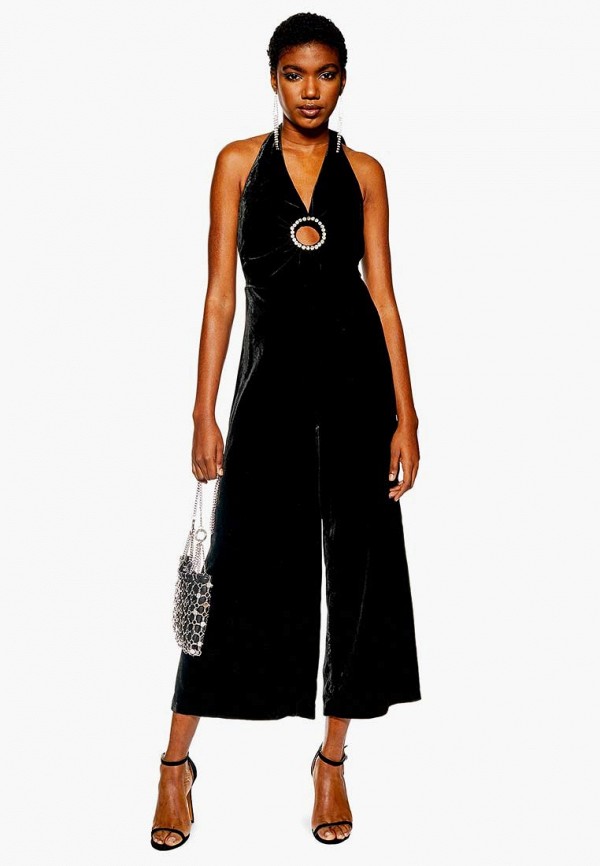

Комбинезон Topshop; Topshop TO029EWDTQO2, Черный