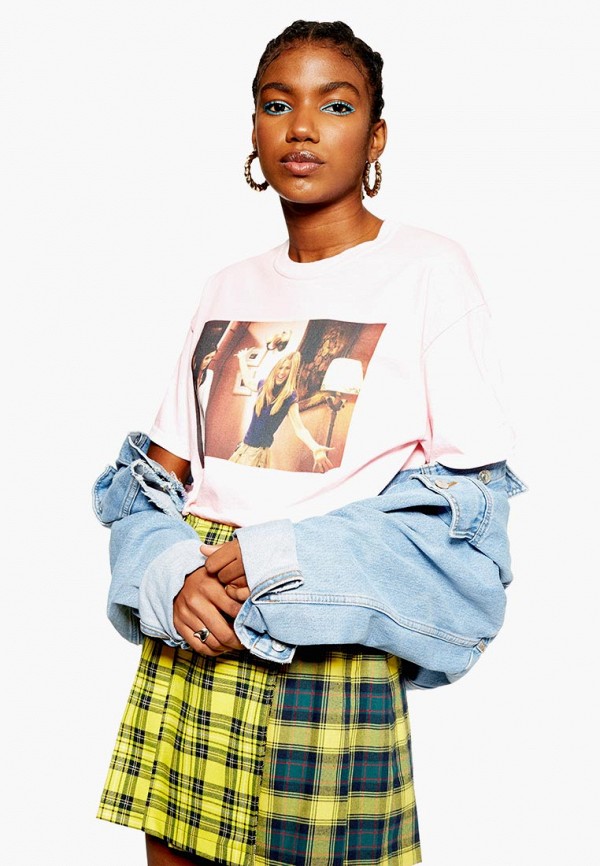 

Футболка Topshop, Розовый