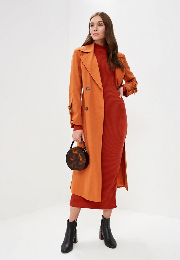 

Платье Topshop, Topshop TO029EWEFRH8, Оранжевый