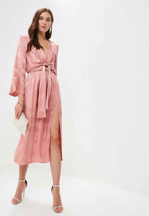 

Платье Topshop; Topshop TO029EWEFRH9, Розовый