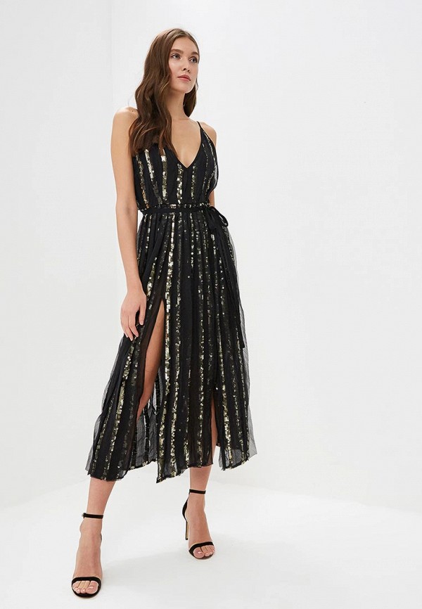 

Платье Topshop; Topshop TO029EWEFRJ2, Черный