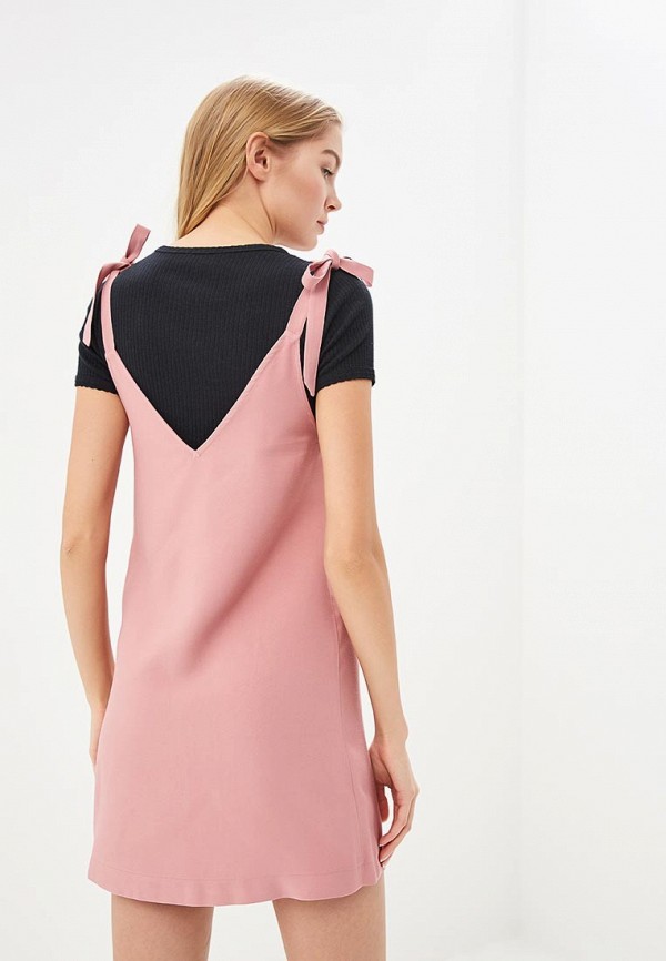 

Платье Topshop; Topshop TO029EWEFRK0, Розовый