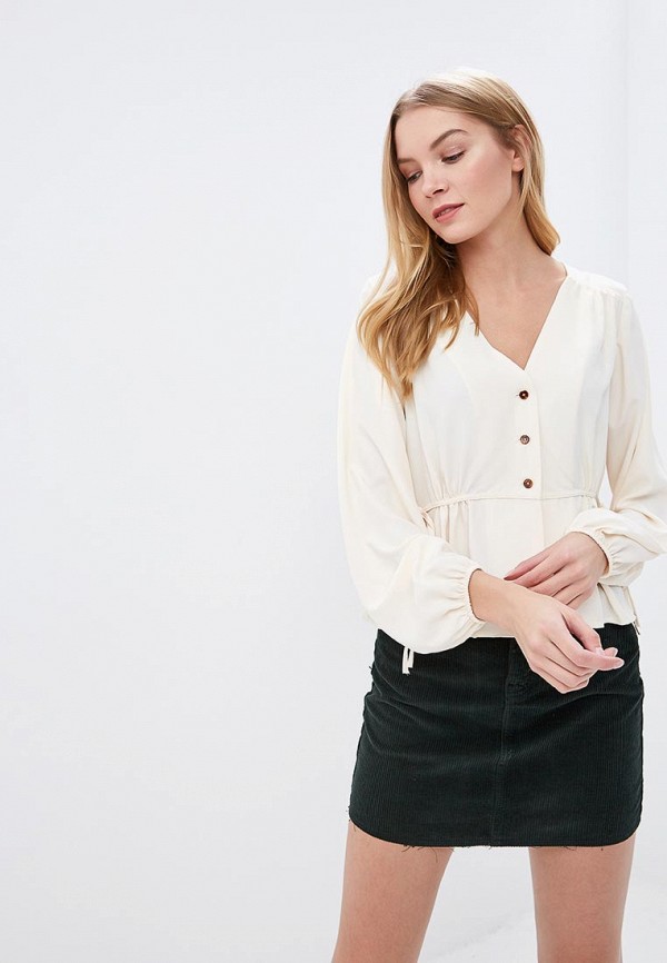 

Блуза Topshop, Бежевый