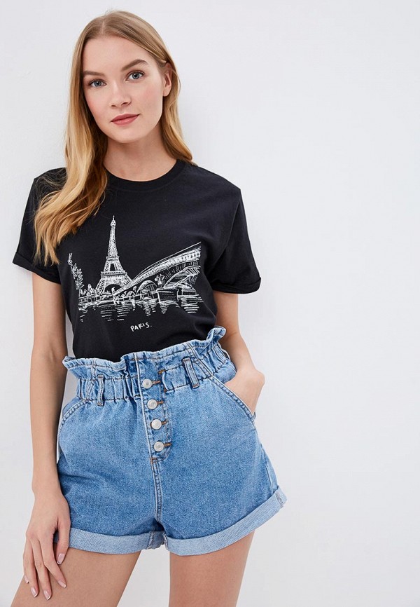 

Футболка Topshop, Черный