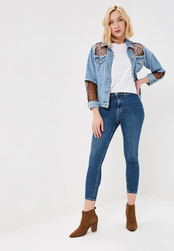

Джинсы Topshop; Topshop TO029EWEIPZ3, Синий