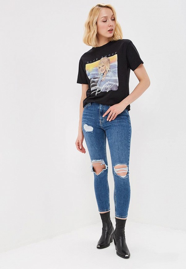 

Джинсы Topshop; Topshop TO029EWEIQB6, Синий