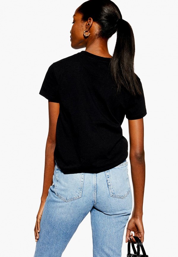 

Футболка Topshop; Topshop TO029EWEIQE4, Черный