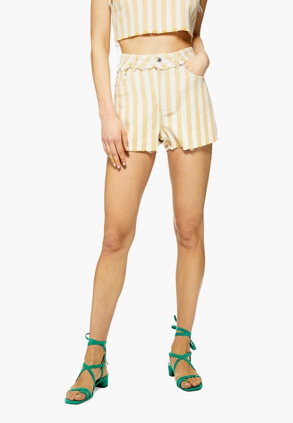 

Шорты джинсовые Topshop, Желтый
