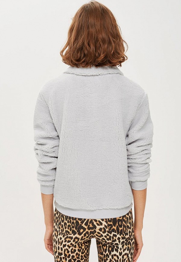 

Олимпийка Topshop; Topshop TO029EWEIQG7, Серый