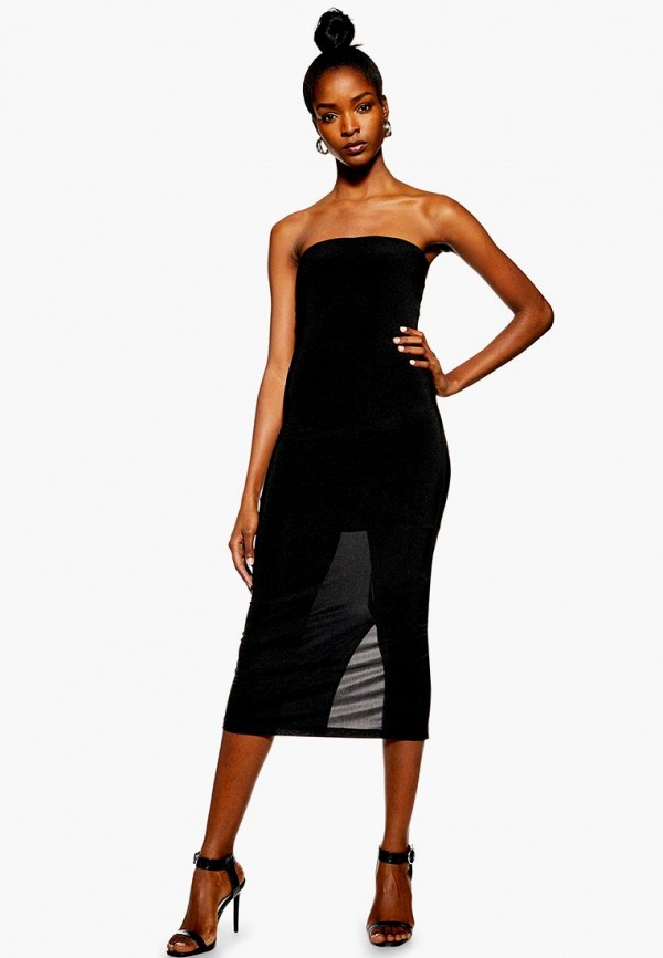 

Платье Topshop, Topshop TO029EWEIQG9, Черный