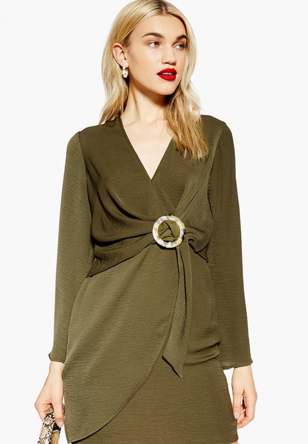 

Платье Topshop, Хаки