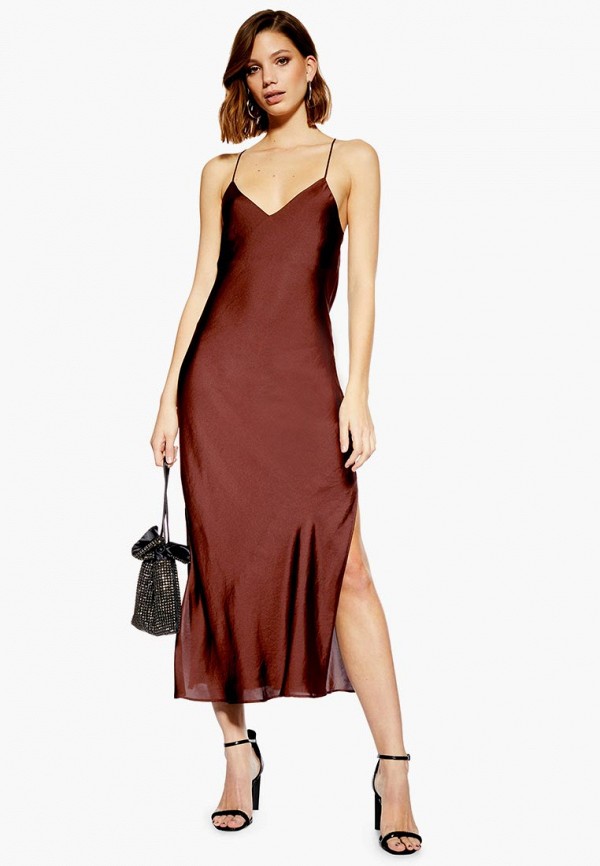 

Платье Topshop, Коричневый
