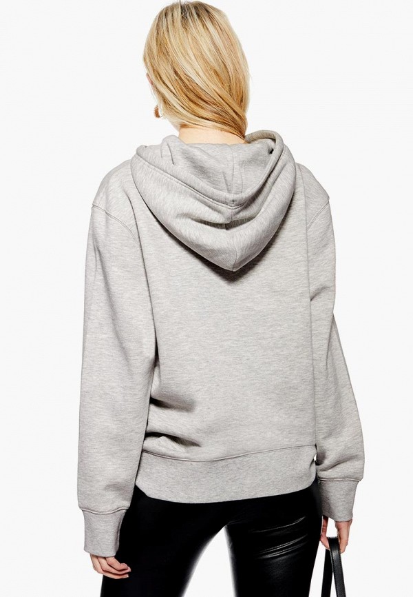 

Худи Topshop; Topshop TO029EWEIQL3, Серый