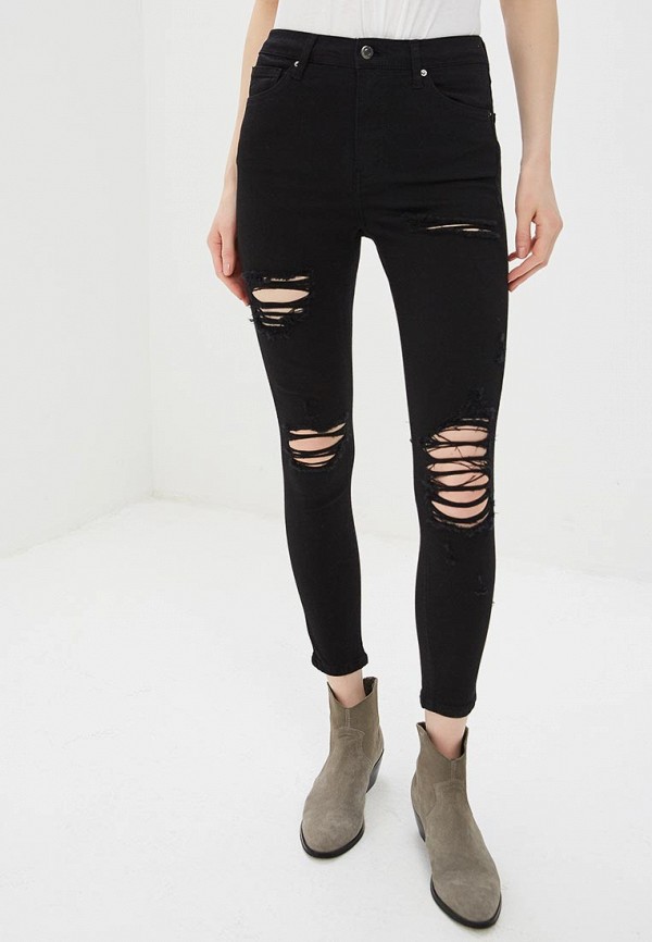 

Джинсы Topshop, Topshop TO029EWEOQS2, Черный