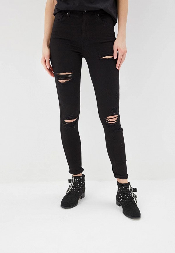 

Джинсы Topshop, Topshop TO029EWEOQS4, Черный