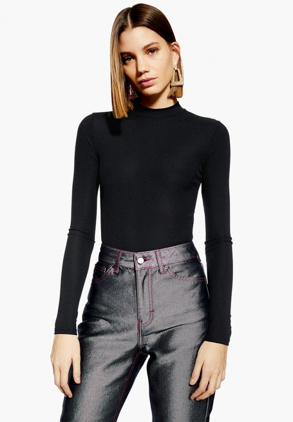 

Боди Topshop, Topshop TO029EWEOQV6, Черный
