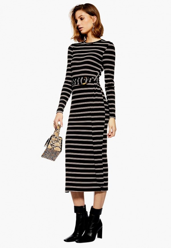 

Платье Topshop; Topshop TO029EWEOQW3, Черный