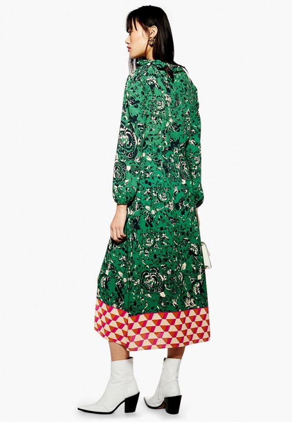

Платье Topshop; Topshop TO029EWEOQW4, Зеленый
