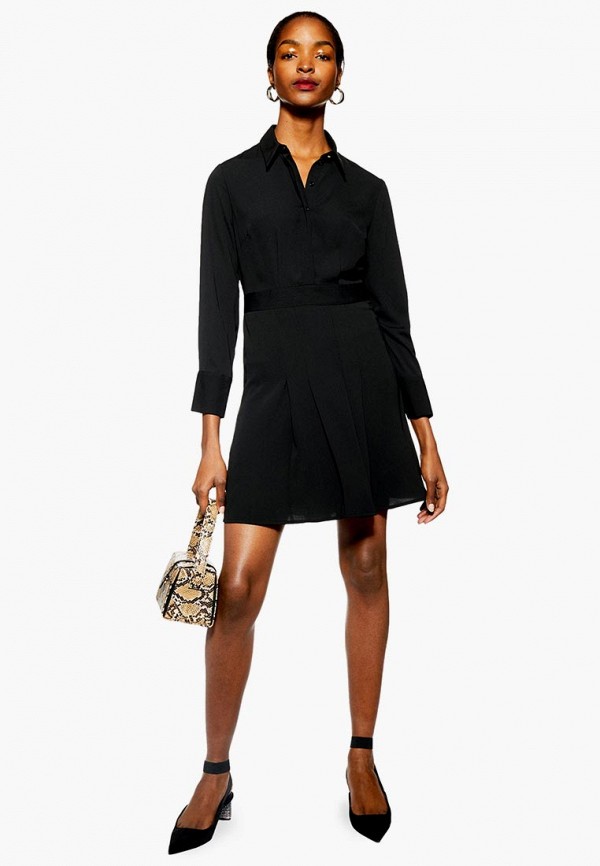 

Платье Topshop; Topshop TO029EWEOQW5, Черный