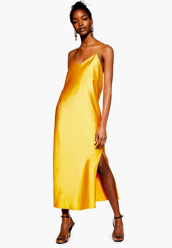 

Платье Topshop, Topshop TO029EWEOQW8, Золотой