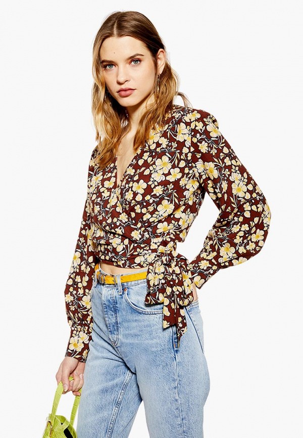 

Блуза Topshop, Коричневый
