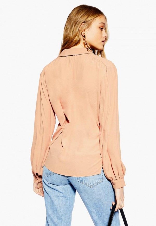 

Блуза Topshop; Topshop TO029EWEOQX6, Бежевый