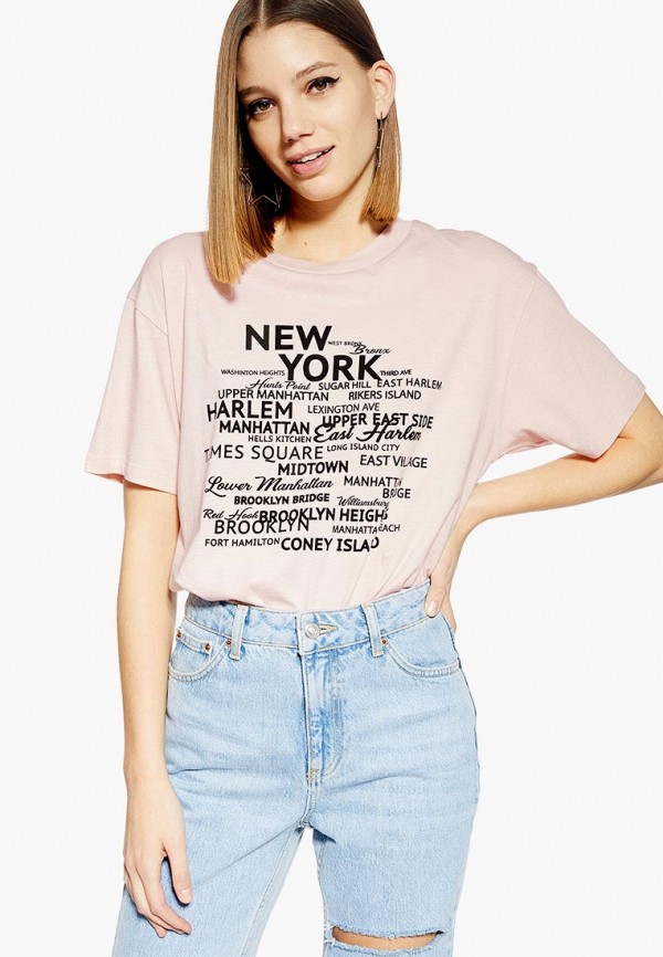 

Футболка Topshop, Розовый