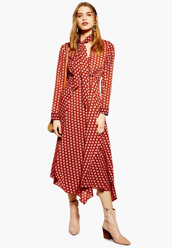 

Платье Topshop, Красный
